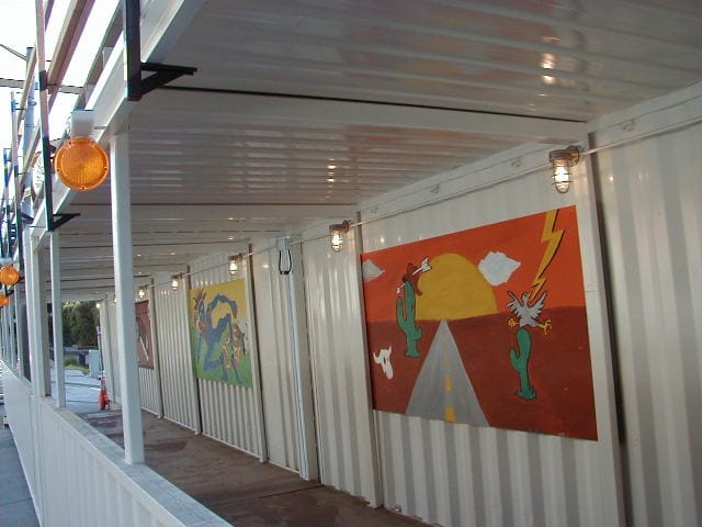 Artworks youth mural walkway
